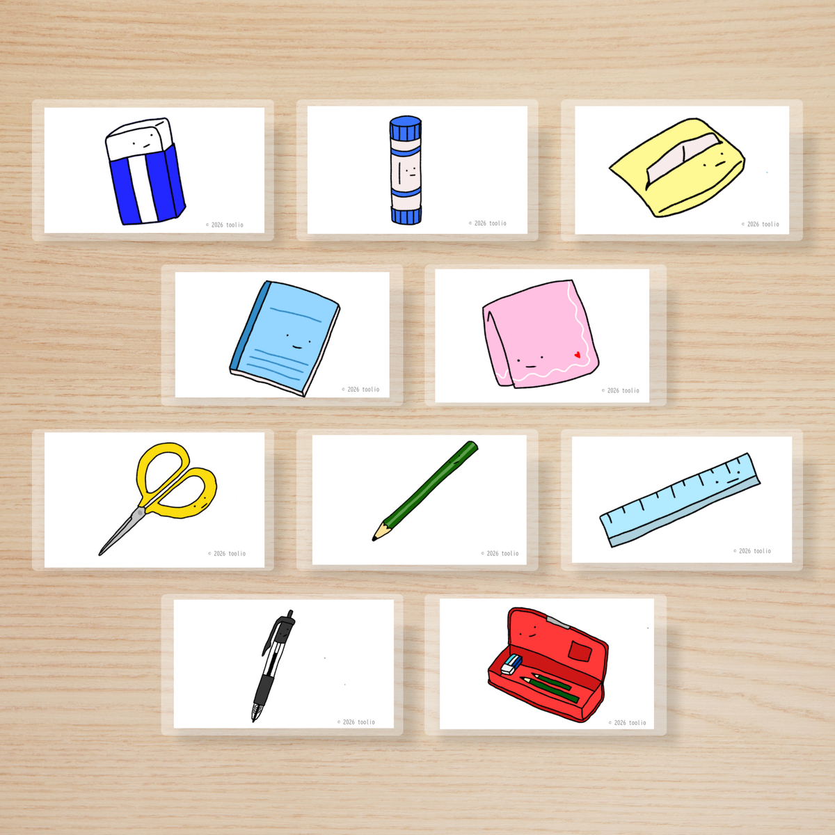 Familiar Words Picture Cards